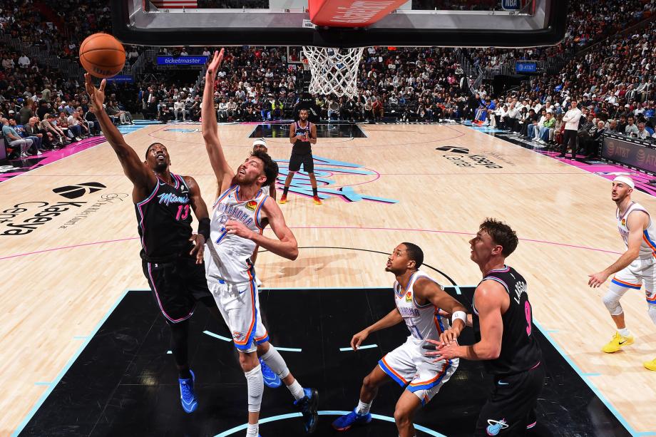 [图]亚历山大39分杰伦威伤退 热火送雷霆赛季第8败